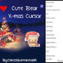 Cute Bear X-mas Cursor