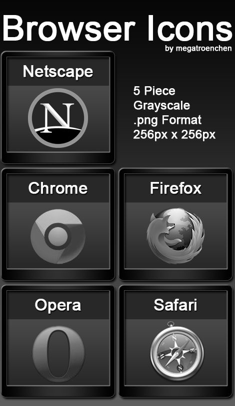 Browser Iconpack by Megatroenchen on DeviantArt