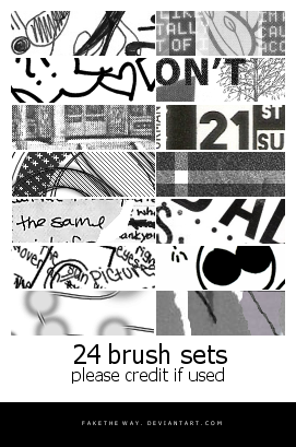 Faketheway Brush Set