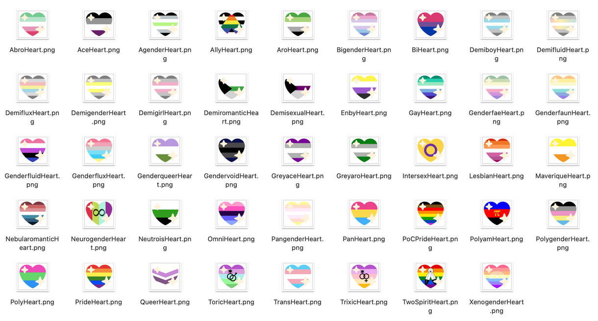 Sparkling Pride Hearts For Discord Collages Etc By Amethicc On Deviantart Sparkling Pride Hearts For Discord Collages Etc By Amethicc On Deviantart