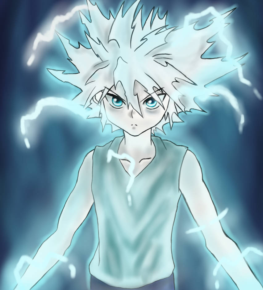 killua godspeed wallpaper killua godspeed wallpaper