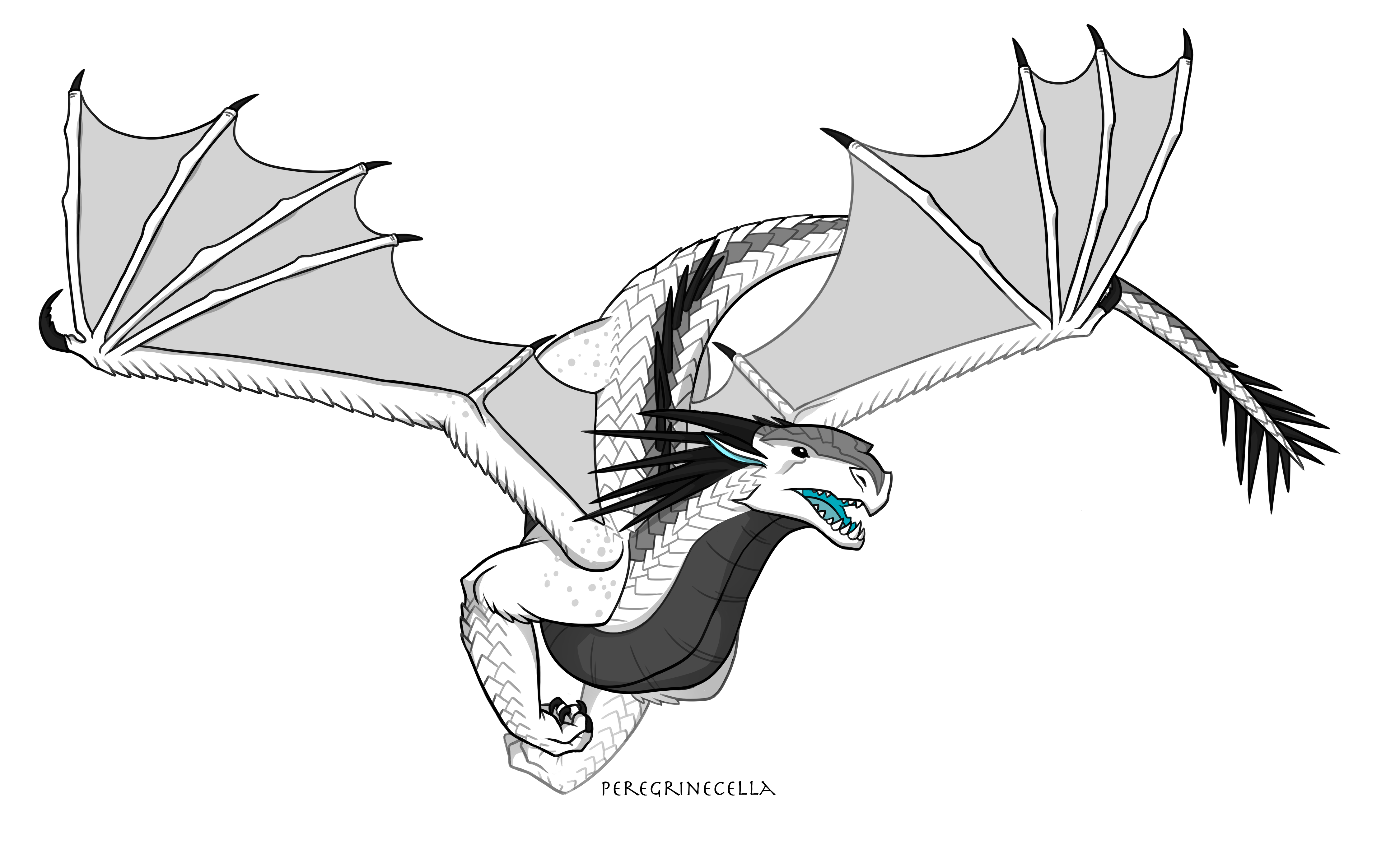 Peregrine's IceWing Varient (PSD Version) by Skyify on DeviantArt