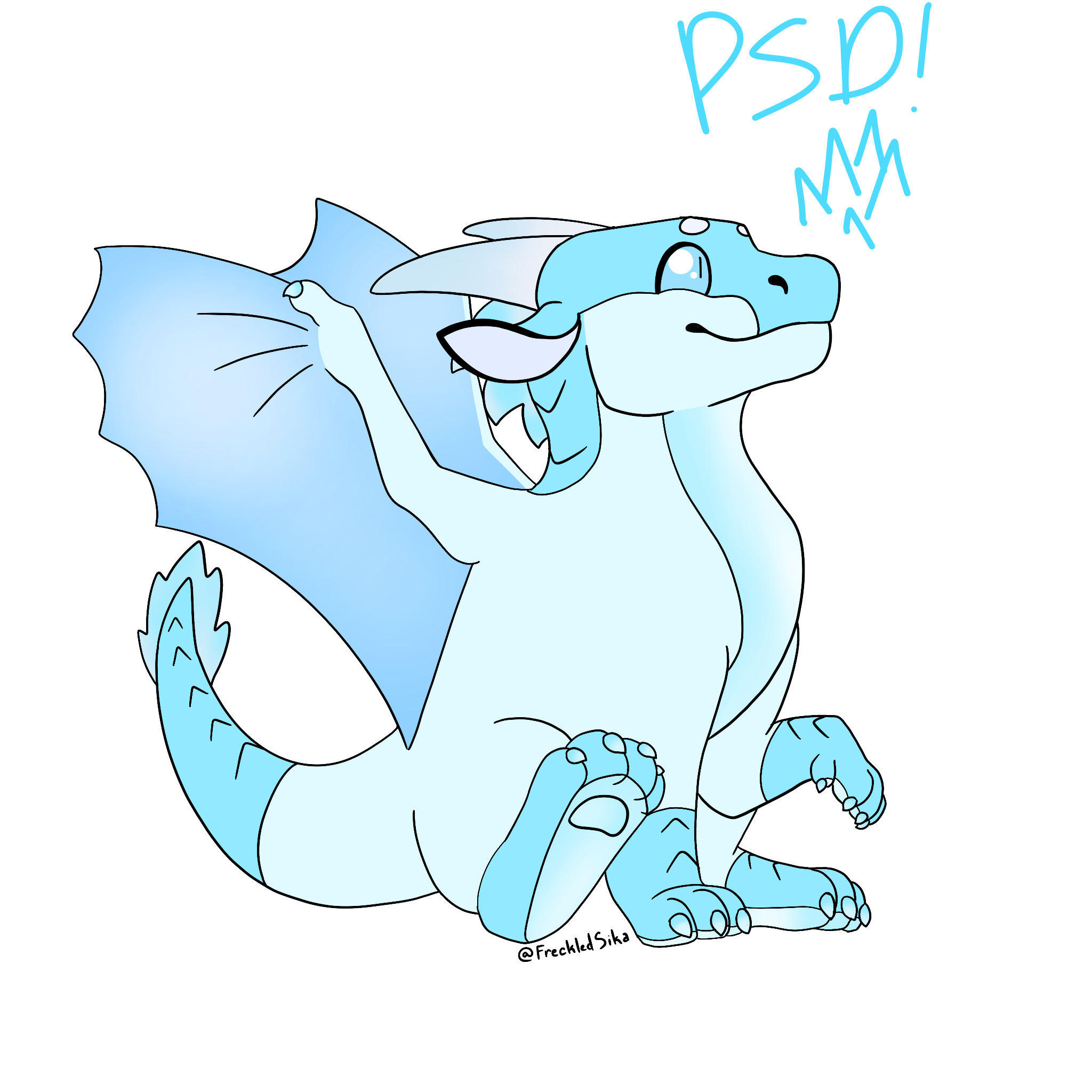Sika's 2020 Chibi IceWing (PSD Version) by Skyify on DeviantArt