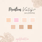 Muestras vintage - Vintage swatches for Photoshop