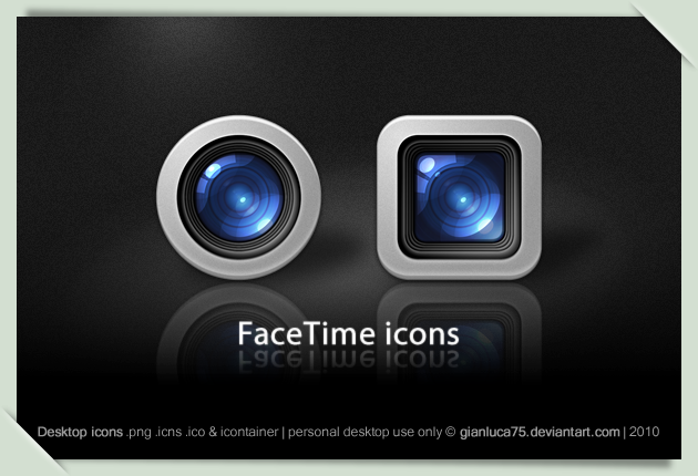 FaceTime icons
