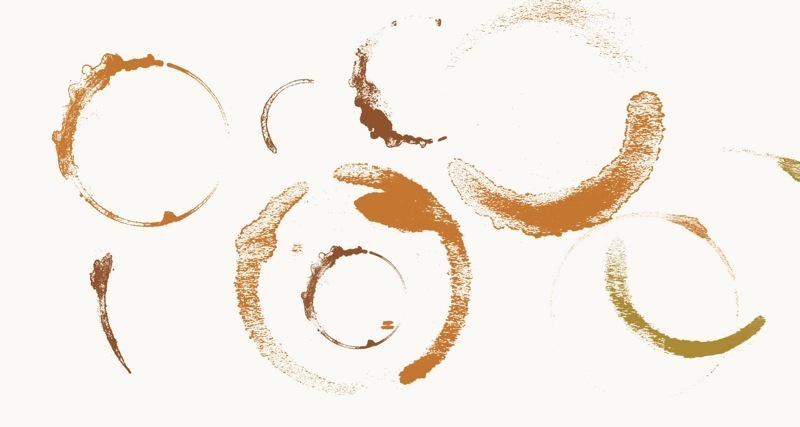 coffee stain brush for PS CS2