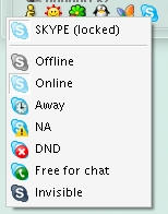 Miranda Skype Protocol Iconset
