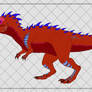 A Orange Ceratosaurus Adopt UPDATED (Open)