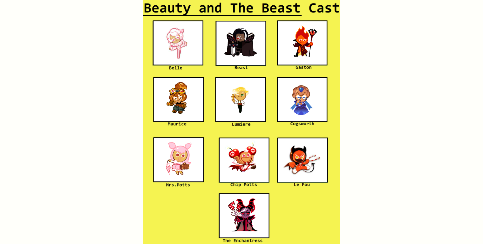 cookie and the beast by littlelily22 on DeviantArt