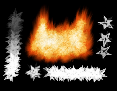 GIMP - Custom Fire Brush