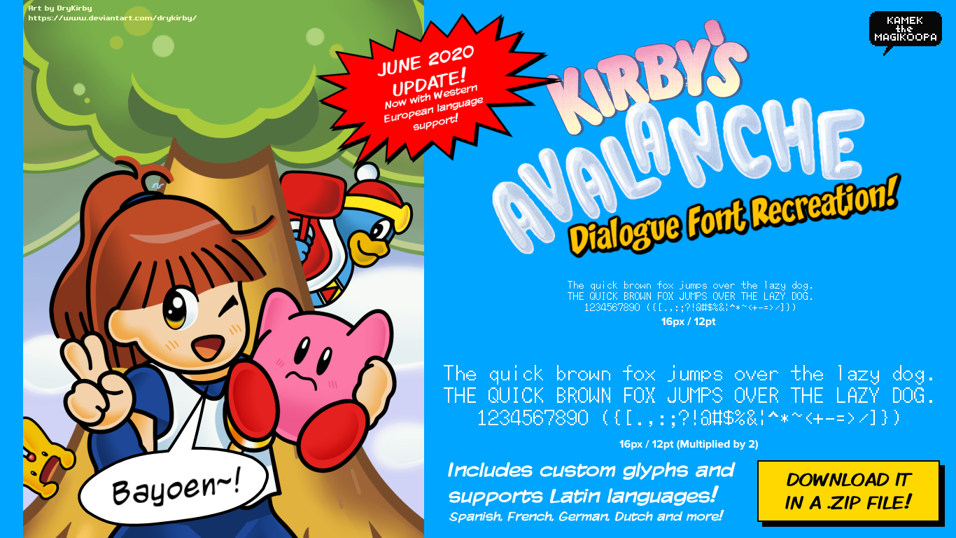 Kirby's Avalanche (Super Nintendo) 