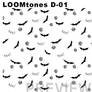 LOOMtones D01 Bats and Apples