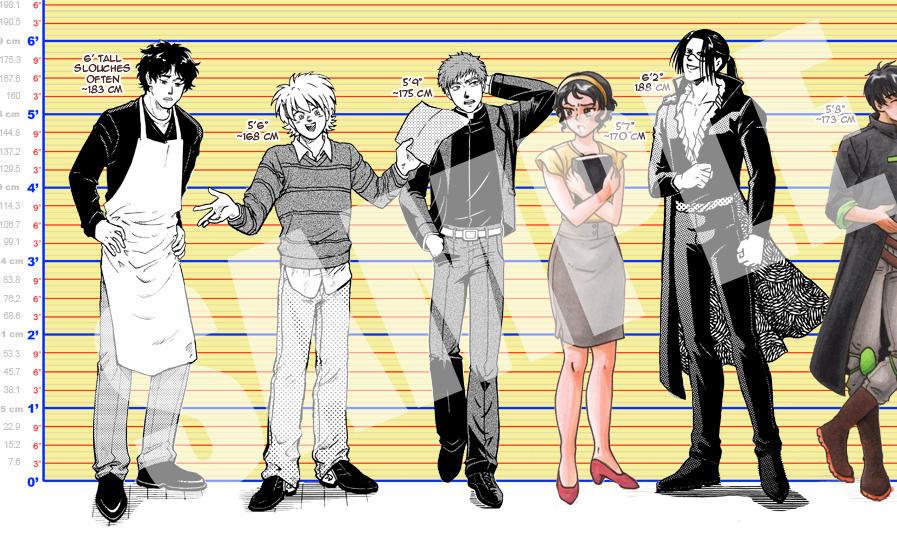 Hanasaku Iroha height chart | Hetalia, Anime sketch, Anime