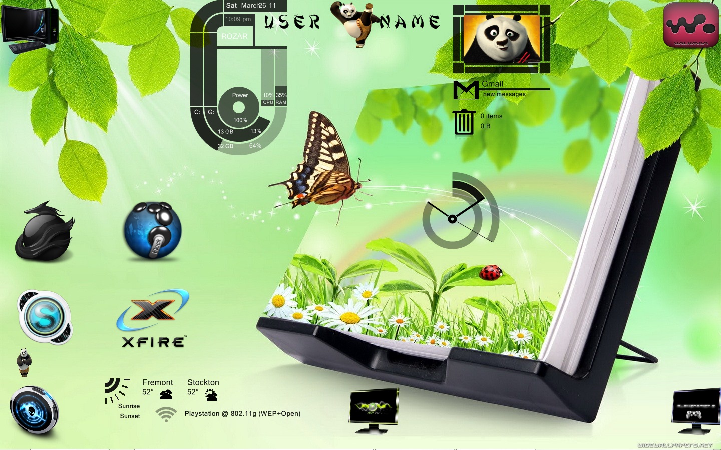 PANDA DESK by DarkEagle2011 on DeviantArt
