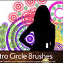 Retro Circles Brushes
