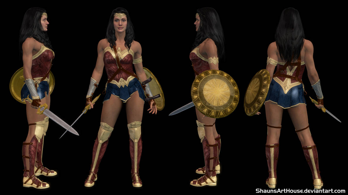 Wonder Woman Injustice 2 Movie Version By Shaunsarthouse On Deviantart