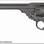 Webley revolver in .455 caliber by Gerard Henrotin