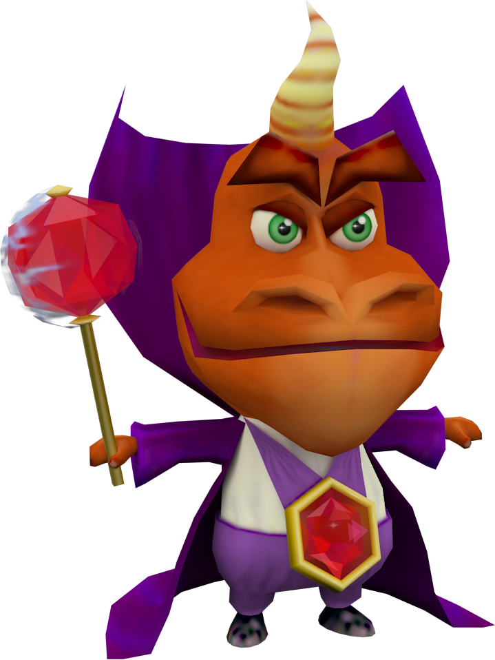 Ripto (Spyro Enter the Dragonfly) Model by CRASHARKI on DeviantArt