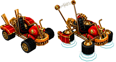 Team Cortex Kart (Crash Nitro Kart) Model