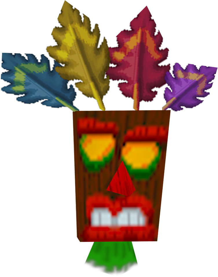 Aku Aku (Crash Bandicoot) Model by CRASHARKI on DeviantArt
