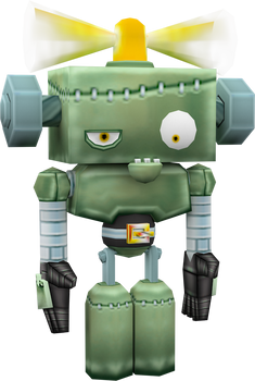 Zombot (Crash Twinsanity) Model