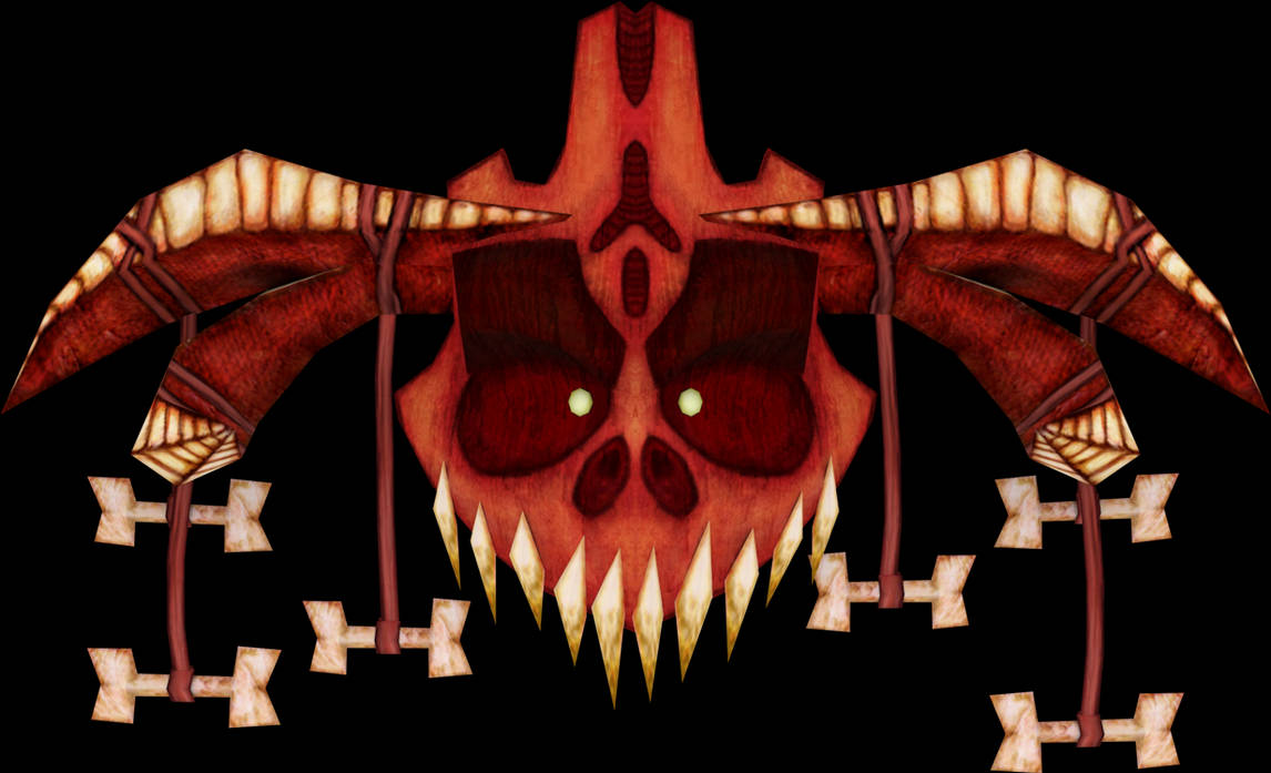 Uka Uka Crash Of The Titans Model By Crasharki On Deviantart