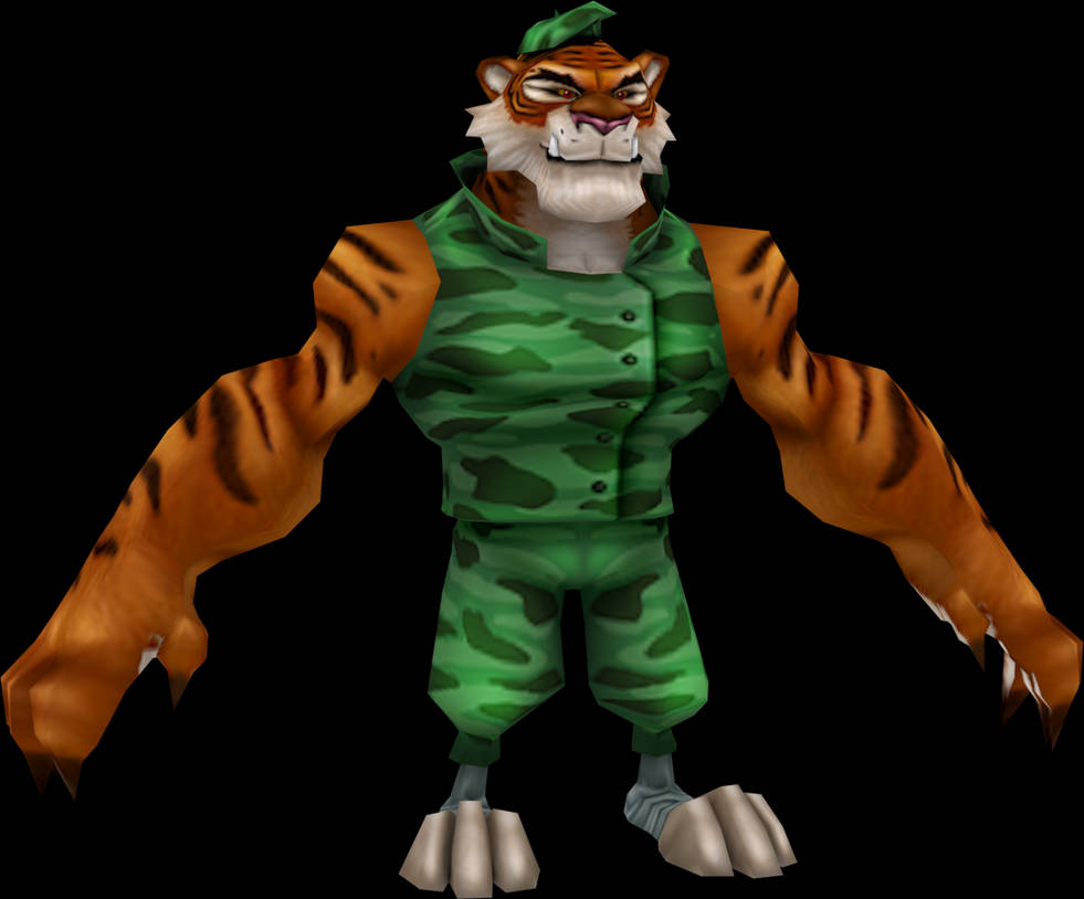 Tiny Tiger Crash Of The Titans Model By Crasharki On Deviantart