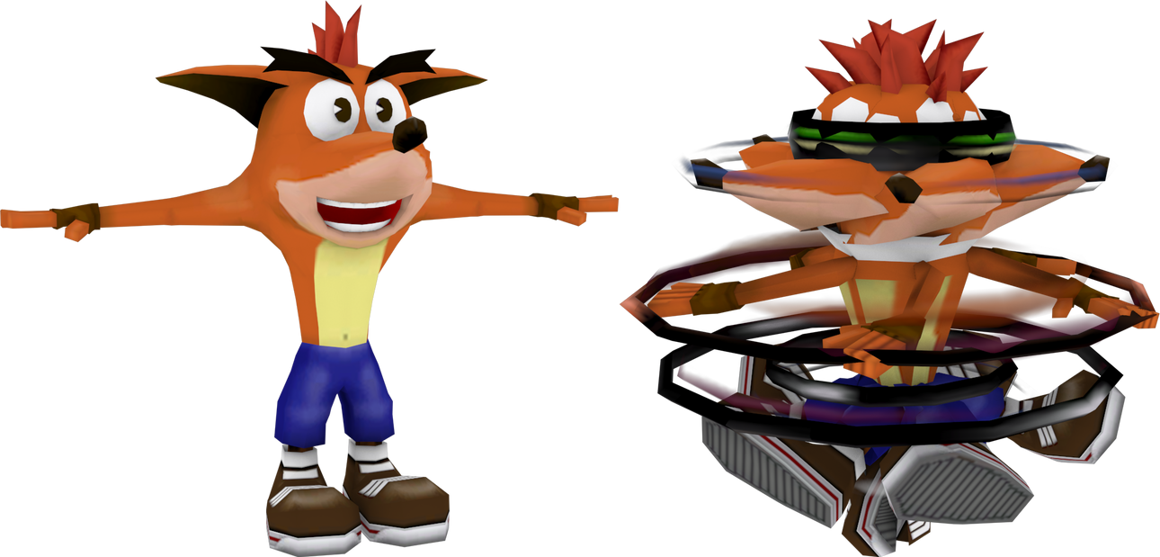 Japanese Crash (Crash Tag Team Racing) Model by CRASHARKI on DeviantArt