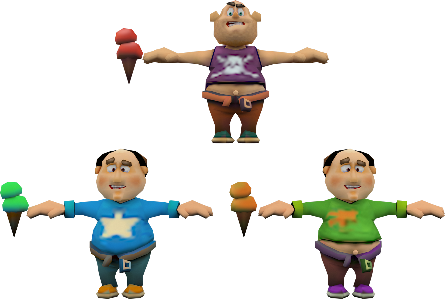 Fat (Crash Tag Team Racing) Model by CRASHARKI on DeviantArt