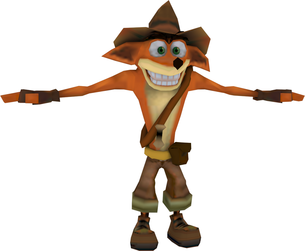 Classic Crash (Crash Tag Team Racing) Model by CRASHARKI on DeviantArt
