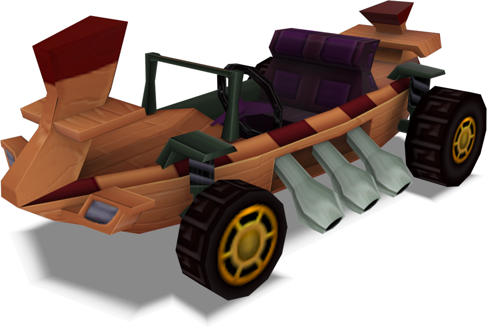 Slave Driver (Crash Tag Team Racing) Model by CRASHARKI on DeviantArt