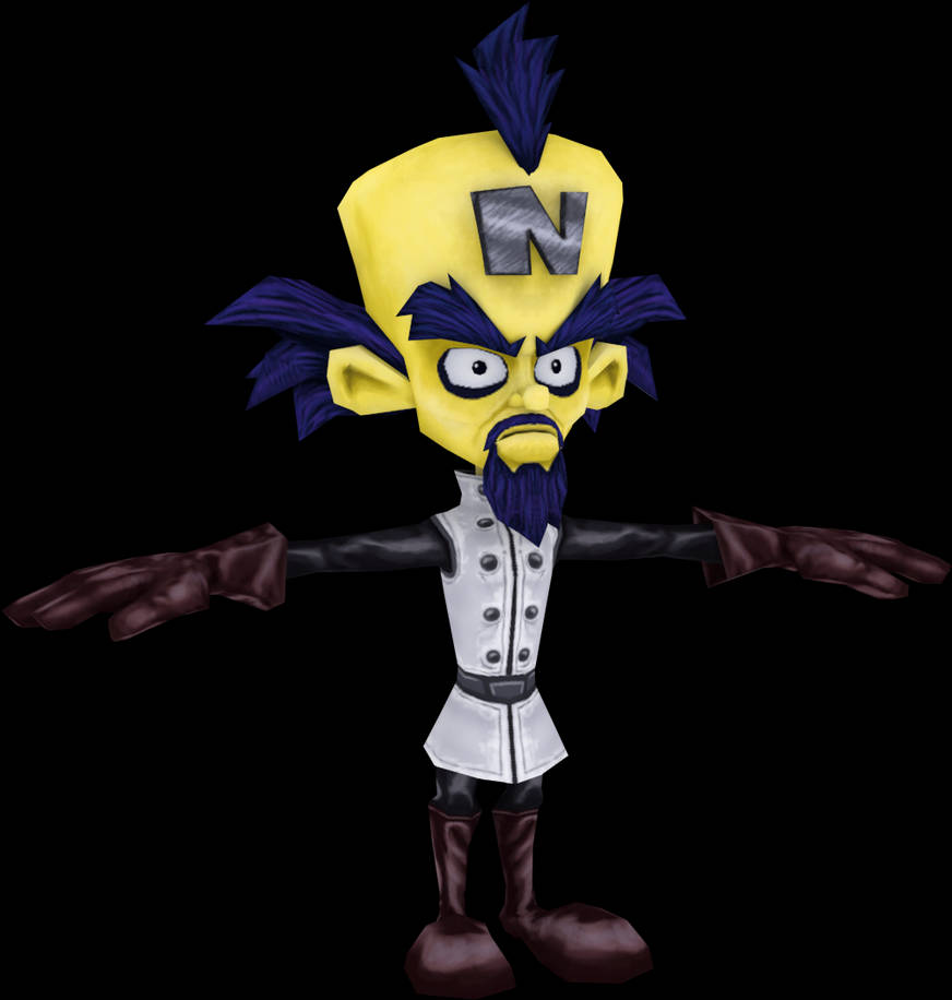 Dr Neo Cortex Crash Of The Titans Model By Crasharki On Deviantart