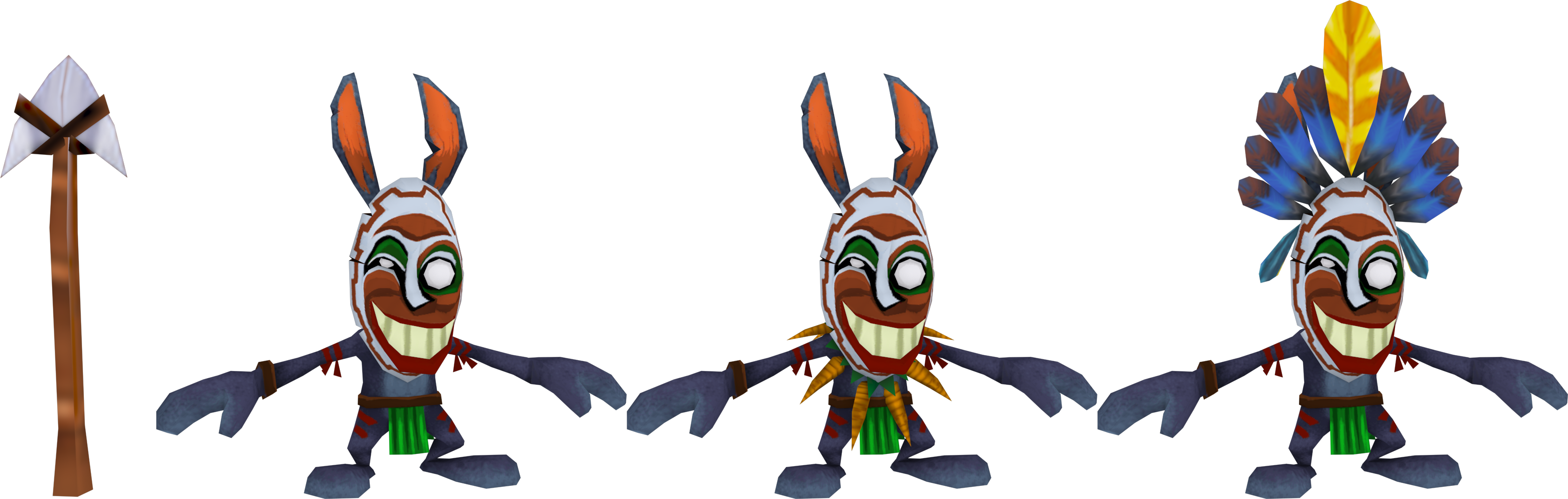 Voodoo Bunny (Crash of the Titans) Model