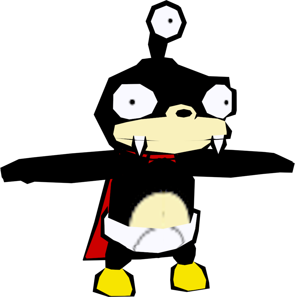 Nibbler (Futurama) Model by CRASHARKI on DeviantArt
