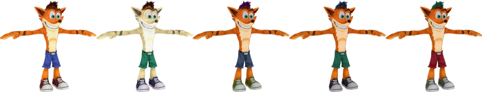 Crash Bandicoot (Crash Mind Over Mutant) Model