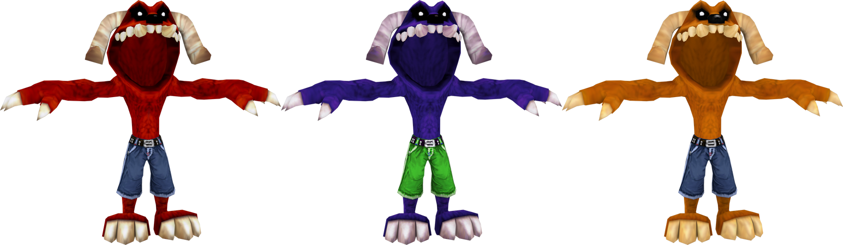 Goar Crash Goar Suit (Crash of the Titans) Model by CRASHARKI on DeviantArt