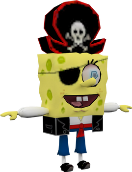 SpongeBob Pirate (Battle for Volcano Island) Model