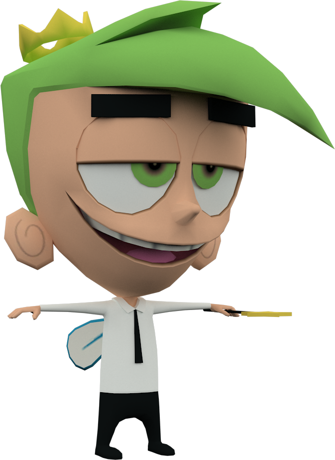 Cosmo (Nicktoons Unite) Model by CRASHARKI on DeviantArt
