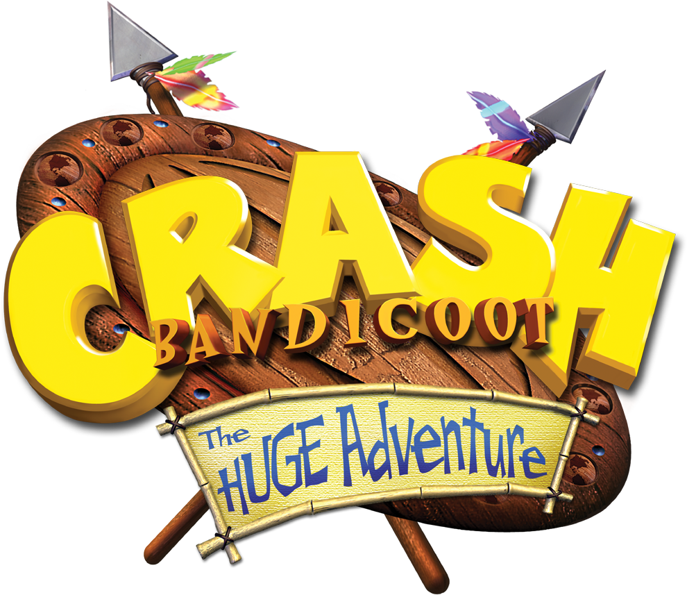 Crash Bandicoot The Huge Adventure Logo Hd By Crasharki On Deviantart