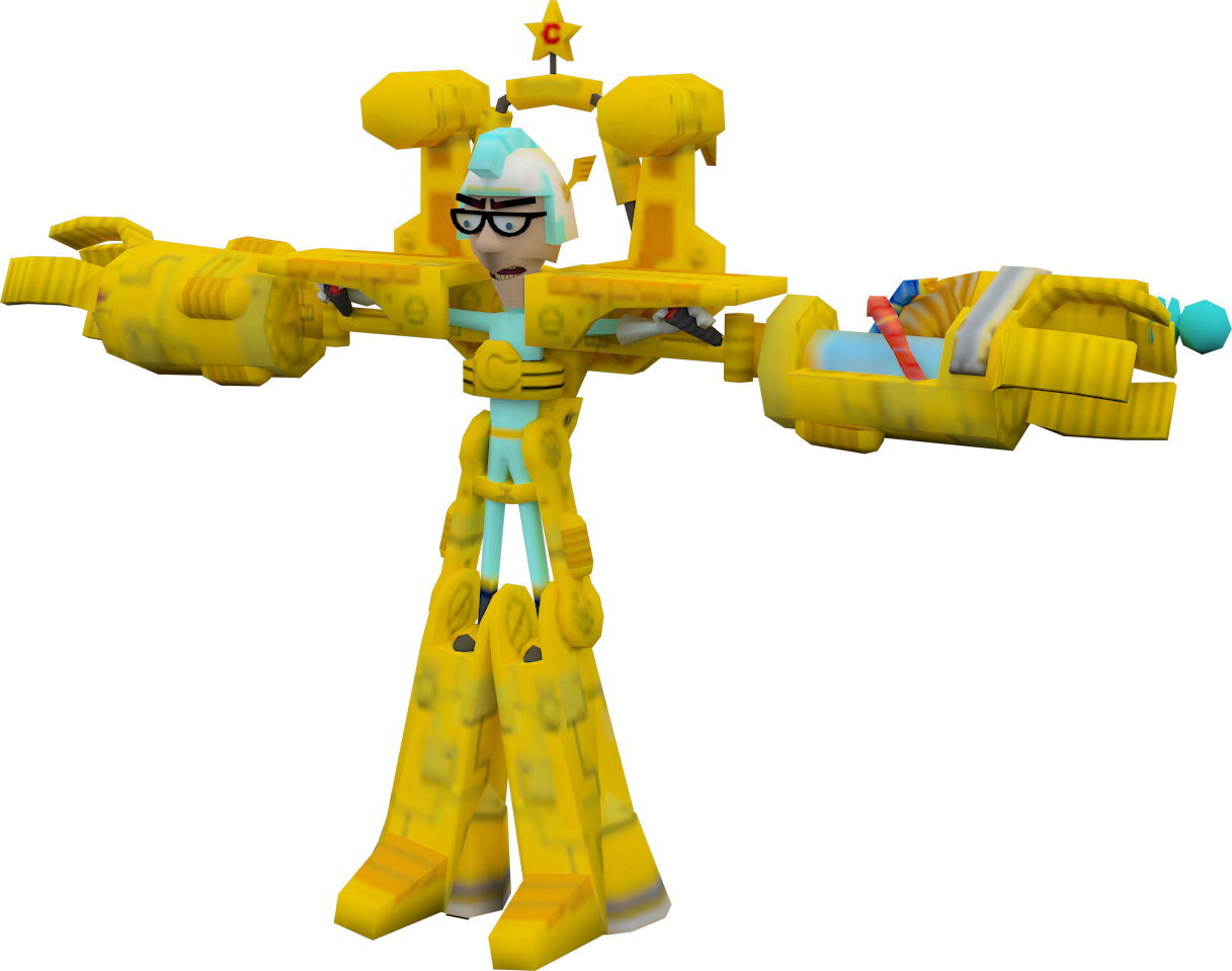 Crocker Boss (Nicktoons Unite) Model by CRASHARKI on DeviantArt