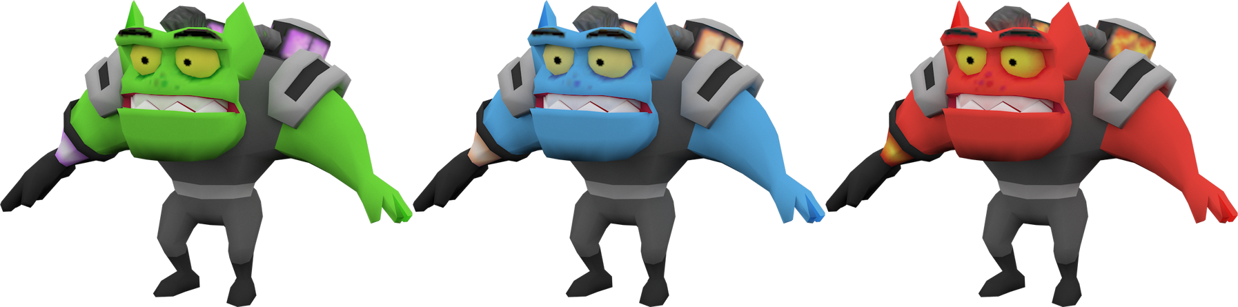 Syndicate Grunt (Nicktoons Unite) Model by CRASHARKI on DeviantArt