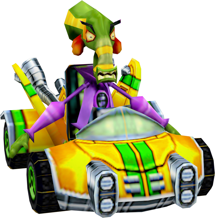 Nitrous Oxide (Crash Nitro Kart) Kart Model by CRASHARKI on DeviantArt