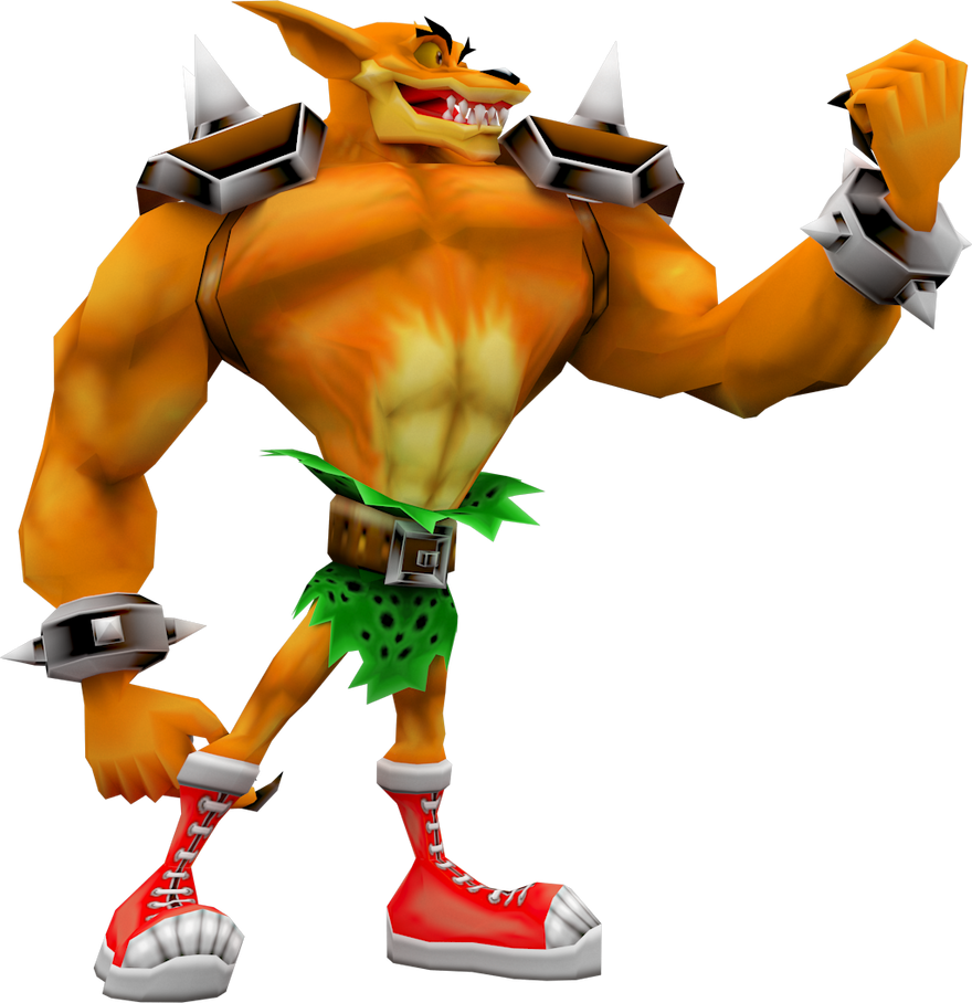 Tiny (Crash Twinsanity) Model by CRASHARKI on DeviantArt