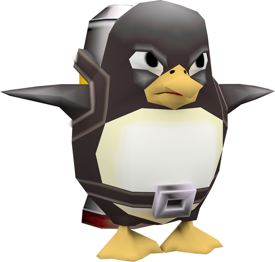Rocket Penguin (Crash Twinsanity) Model by CRASHARKI on DeviantArt