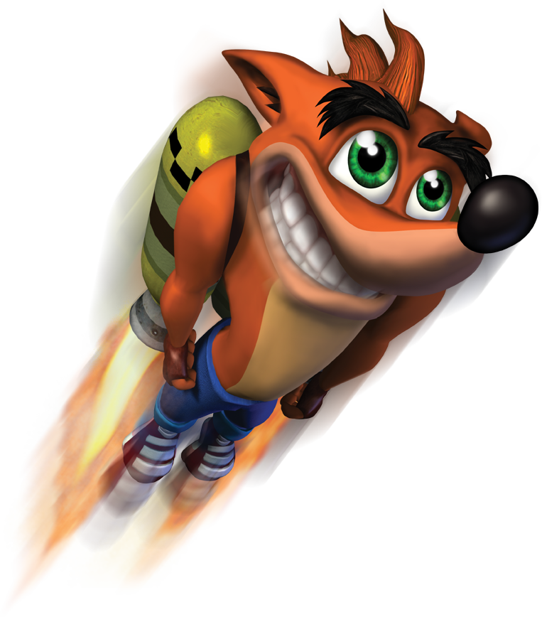 Crash Rocketeer Crash Bandicoot 2000s by CRASHARKI on DeviantArt
