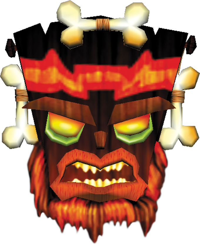 Uka Uka Crash Bandicoot The Wrath of Cortex by CRASHARKI on DeviantArt