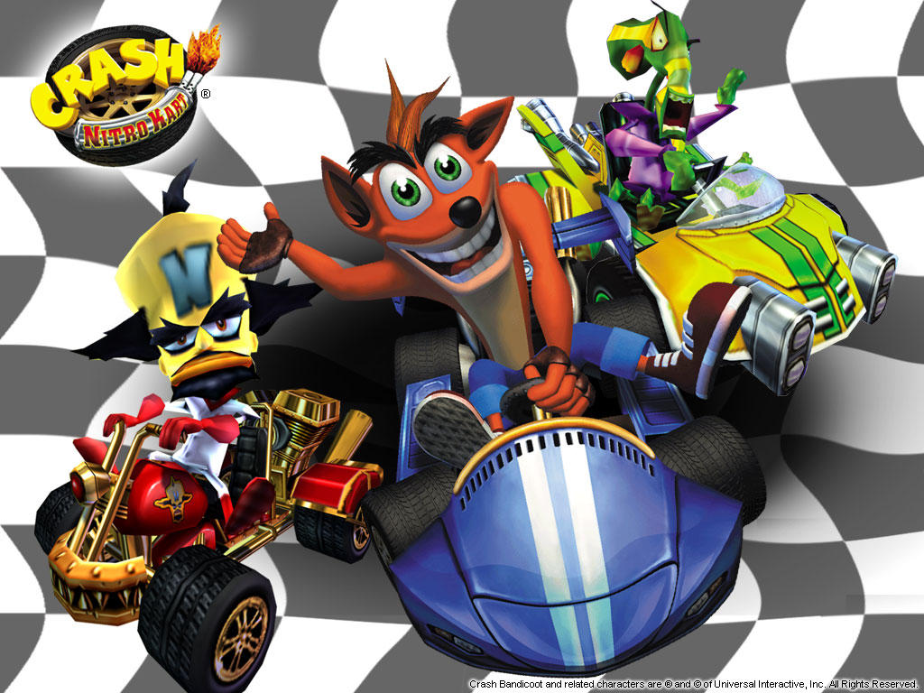 Crash Nitro Kart (2003) Desktop Wallpaper by CRASHARKI on DeviantArt