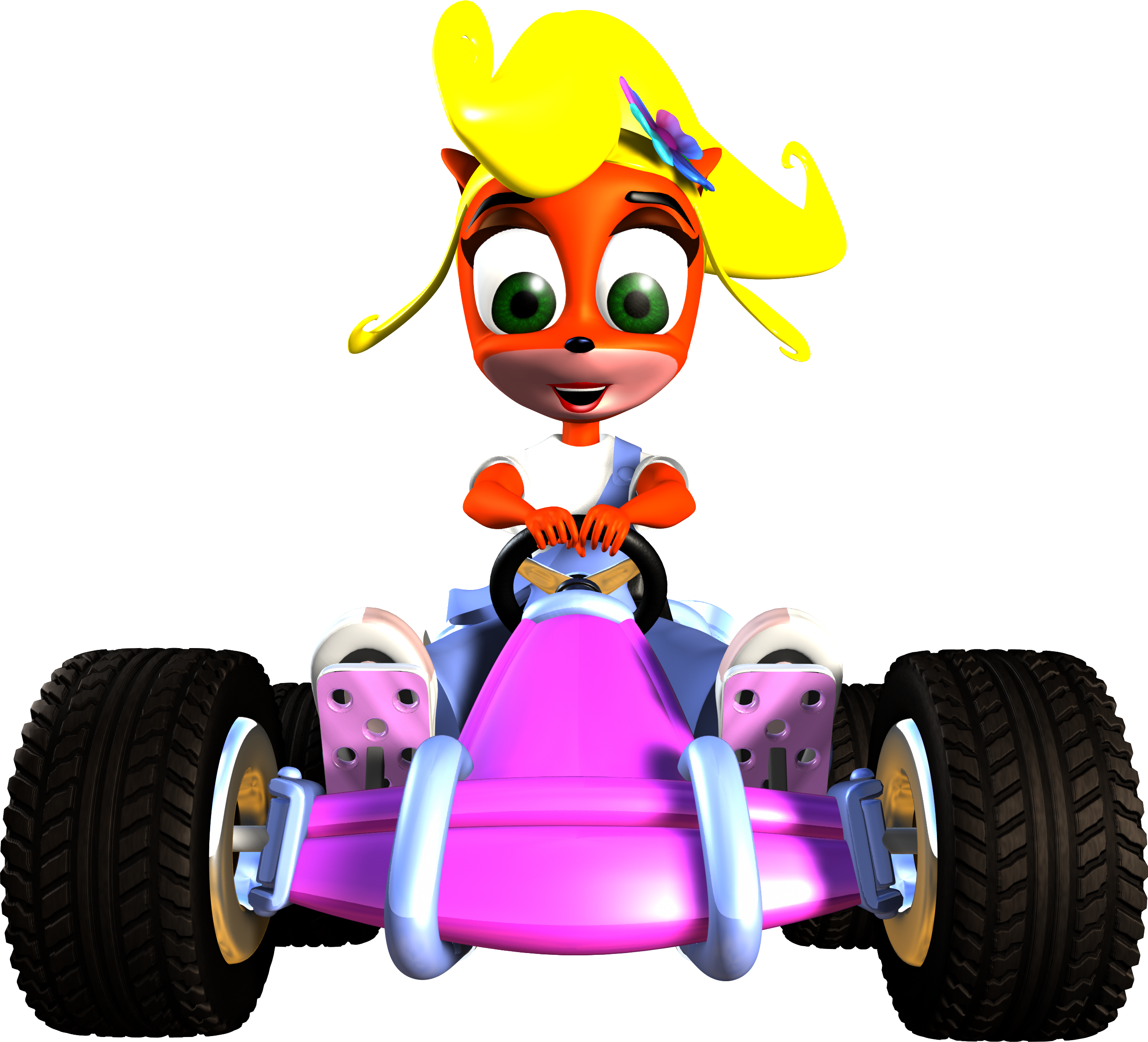 Coco Kart Fly - CTR: Crash Team Racing (1999) by CRASHARKI on DeviantArt