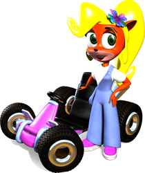 Coco Kart Stand - CTR: Crash Team Racing (1999)