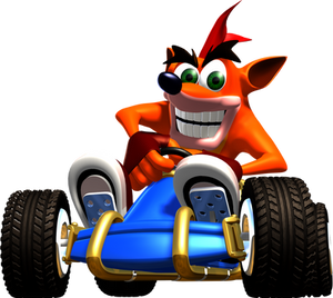 Crash Cover Pose - CTR: Crash Team Racing (1999)